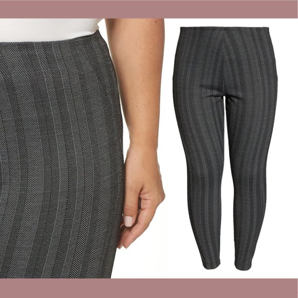 NWT $88 Lysse [ Plus 1X ] Ella High Waist Shaping Ponte Leggings‎ Black - Picture 2 of 15